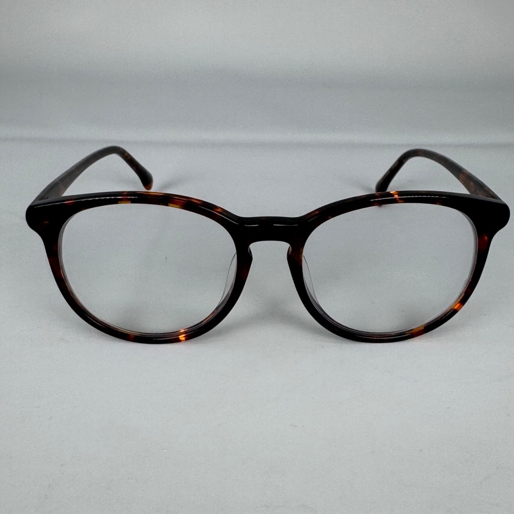 Zenni Eyeglasses Unisex Medium Tortoise Round Frames ONLY 101235 Dark Academia